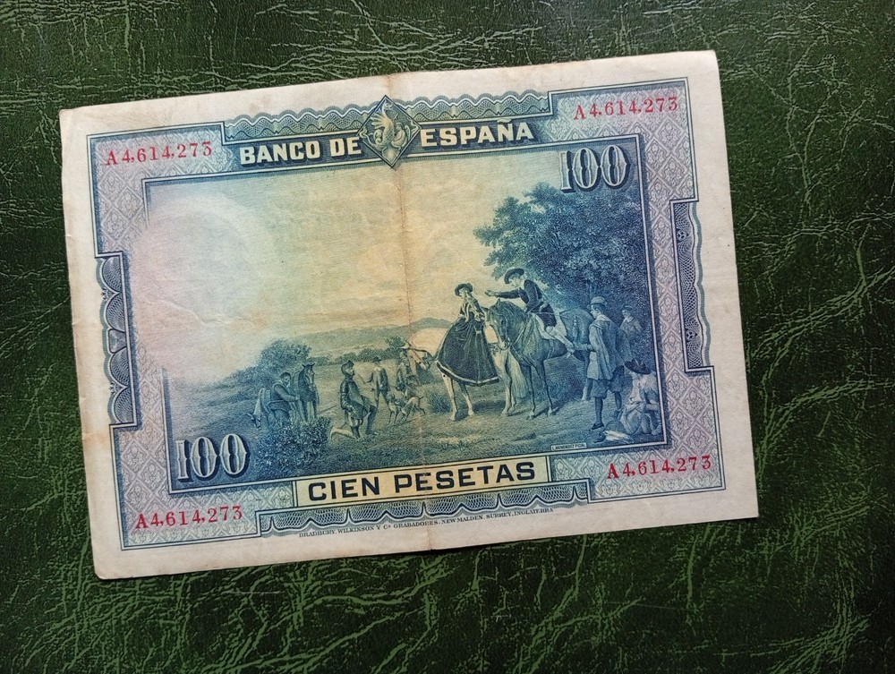 SPAIN Banknotes, 100 Pesetas 1928
