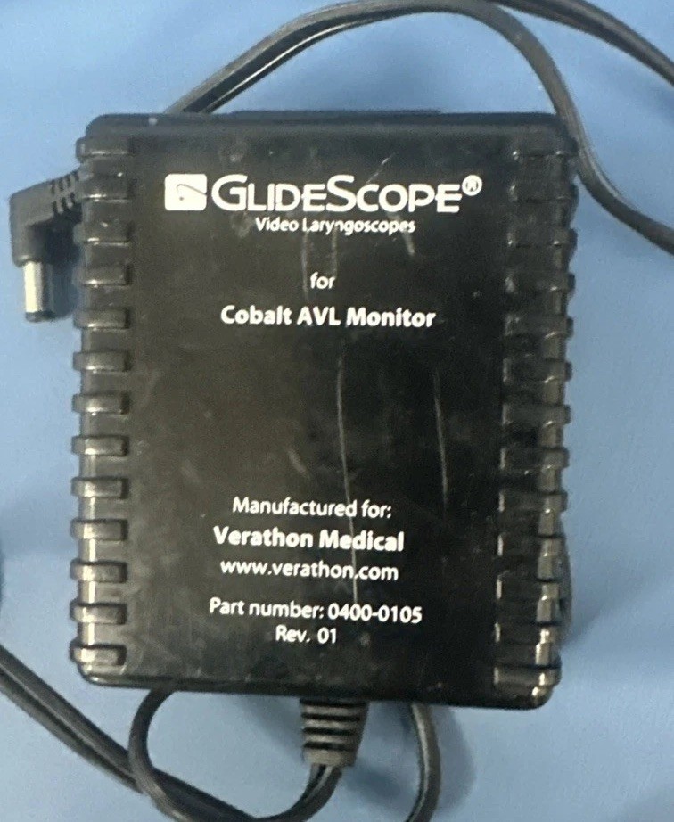 Verathon Glidescope Cobalt AVL Monitor w/ 60 Degree 0570-0307 Baton Laryngoscope