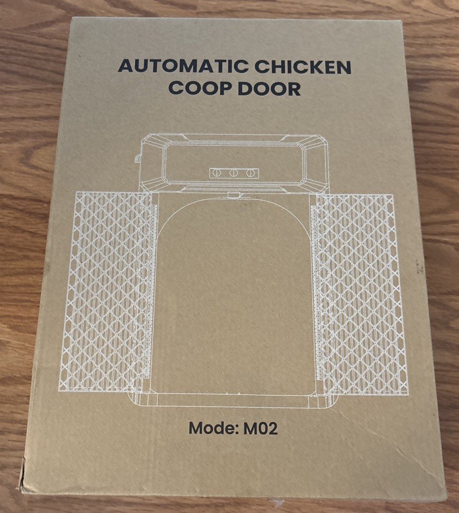 Automatic Solar Powered Chicken Coop Double Door w Remote, Light Sensors, Timer