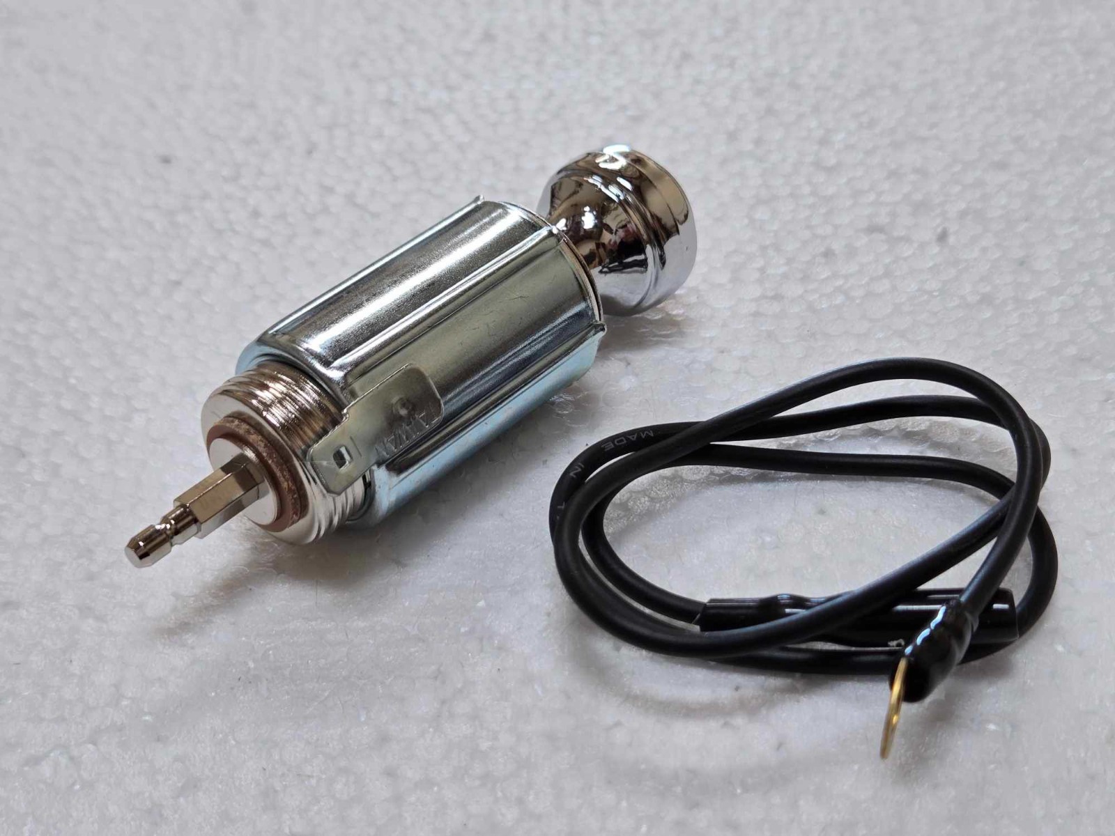 1941 Chevy Special Deluxe Cigarette Lighter Socket Plug w Copper Knob Color