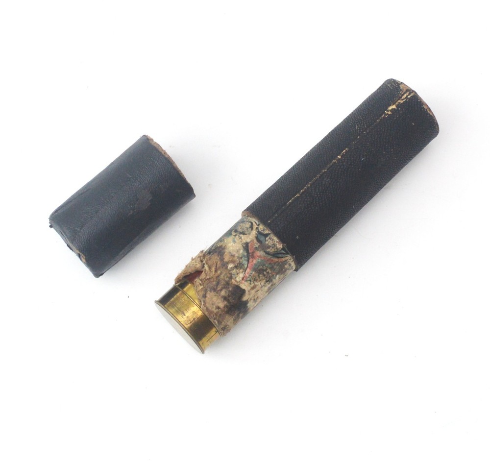 Three draw telescope – Dormer, London.