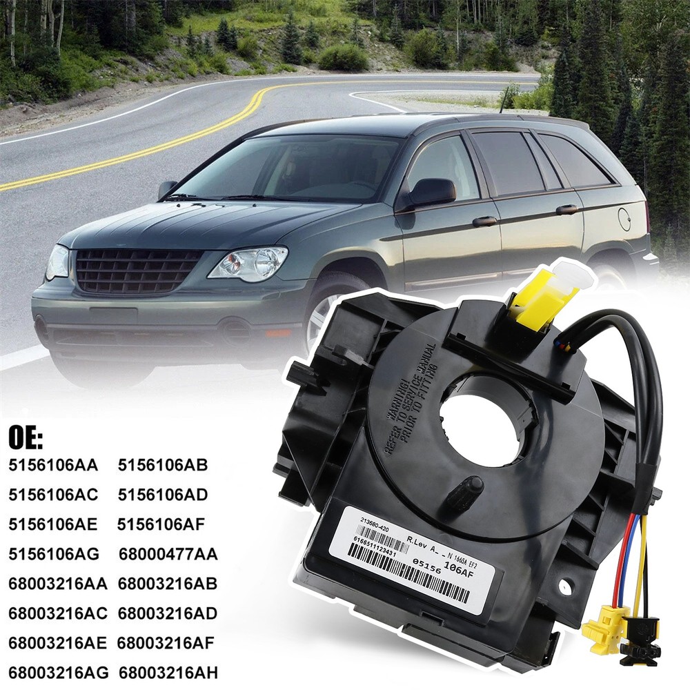 Clock Spring For Jeep Wrangler JK 2007-2018 With Angle Sensor Steering Wheel