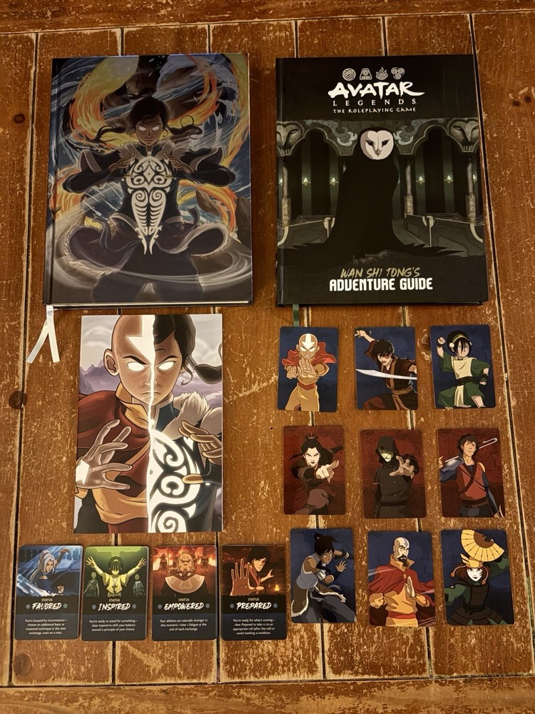 Avatar Legends the Roleplaying Game Lot