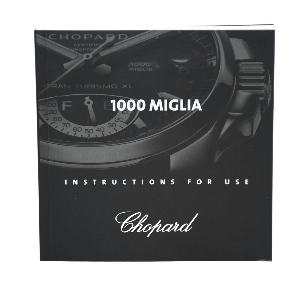 Chopard Mille Miglia 1000 Booklet Manual