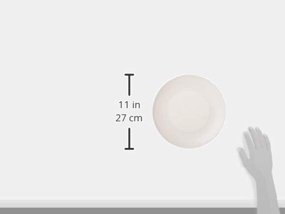 Nordic Ware Polypropylene Plates Microwave Serveware, 10", White