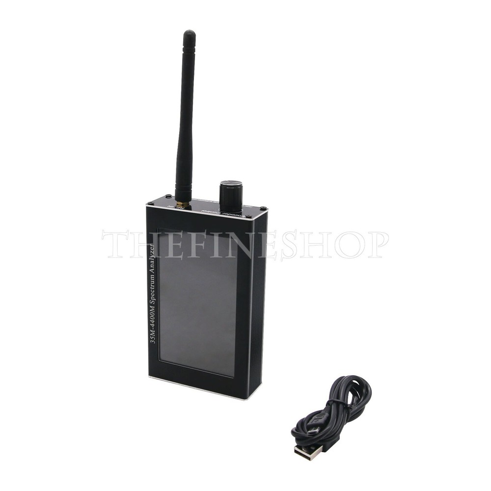 Handheld 35M-4400M Simple Spectrum Analyzer 4.3" TFT LCD Display USB Power