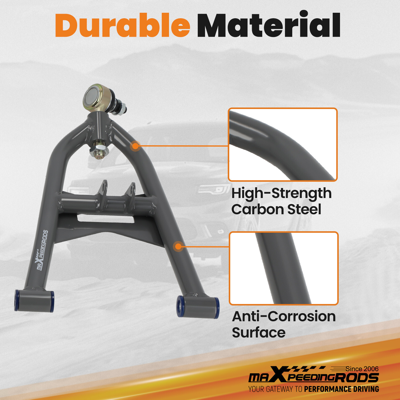 4x Fully Adjustable A Arms +2 +0 for Honda TRX 400EX Trx400 Trx 400ex All Years