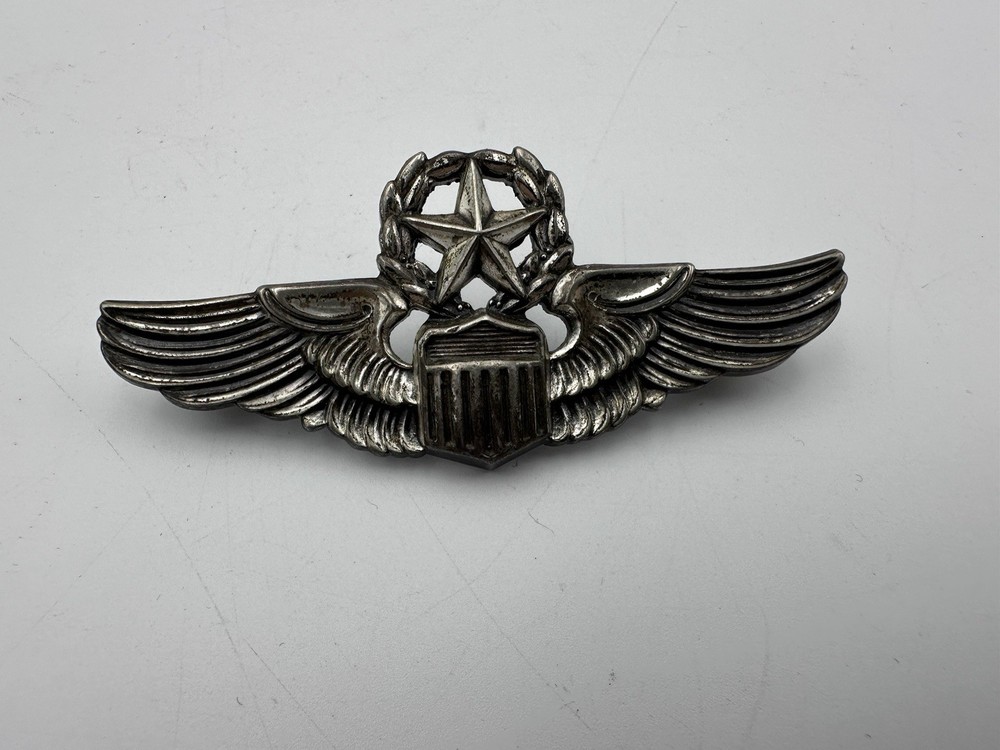 Vietnam War US Air Force 3” Command Pilot Wings NS Meyer