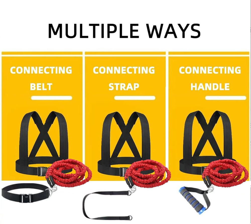 Resistance Explosive Training Rope Force Improve Power, Agility, Strength Track