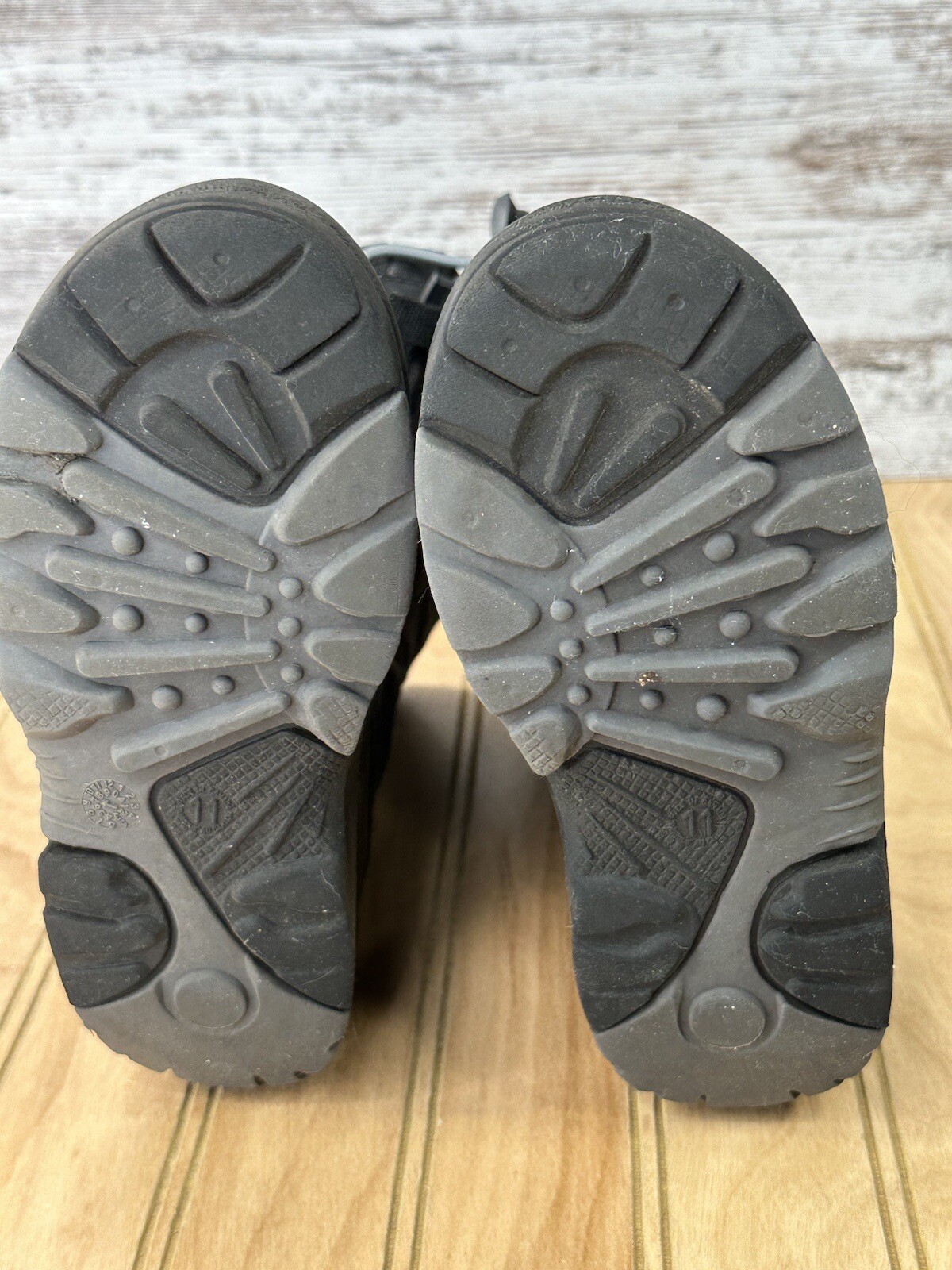 Kamik Insulated Waterproof Winter Snow Boots Black Youth Boys Toddler Size 11