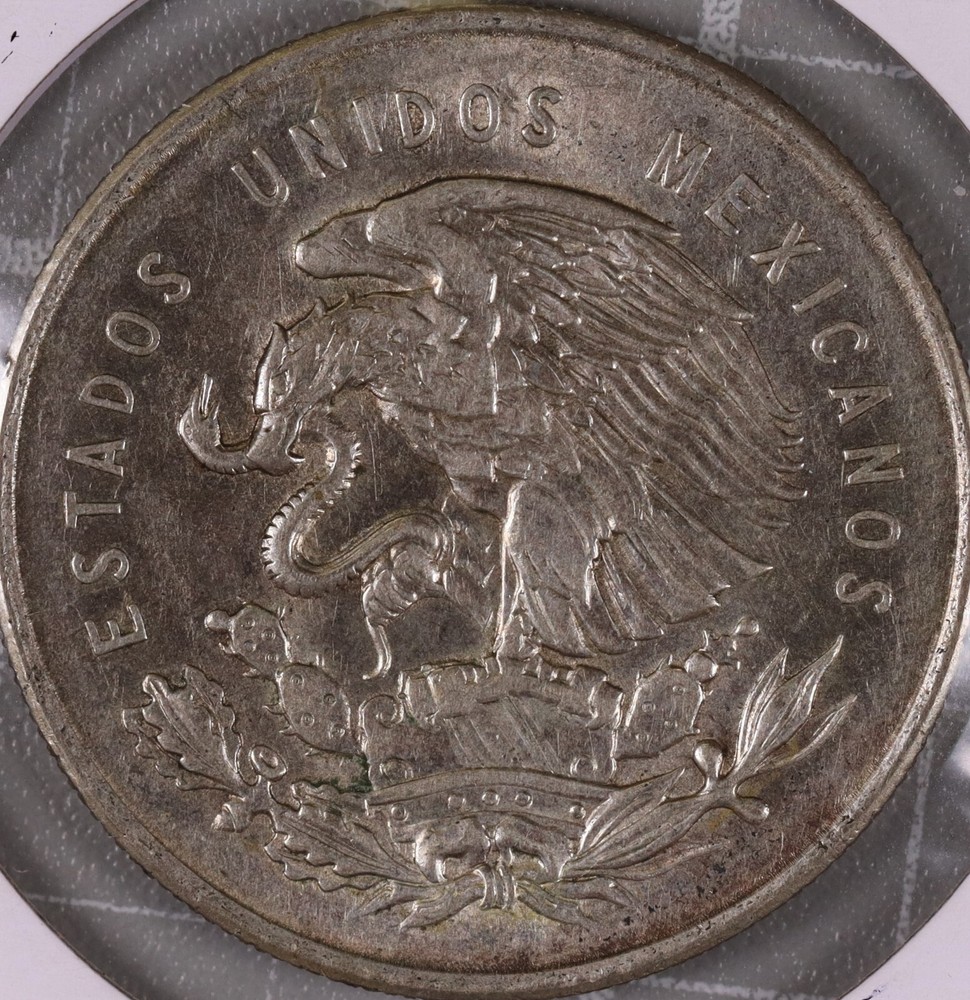 1950 Mo Mexico Silver Un Peso #1