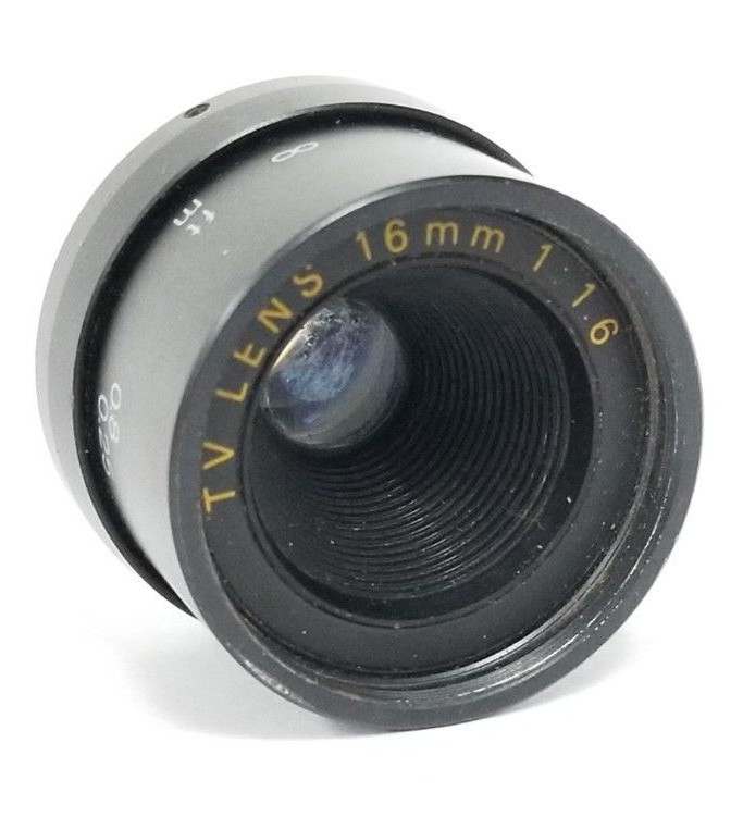 GENERIC 16mm 1:1.6 TV LENS