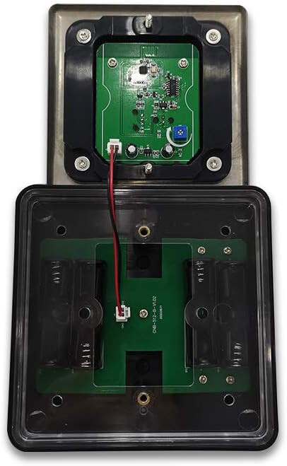 Olide Touchless Wired Wave Sensor to Open Switch for Automatic Door Opener