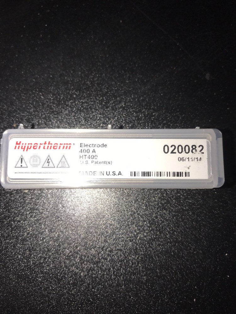 Hypertherm® Model 020082 400 Amp Nitrogen Electrode For HT4001 Plasma Torch