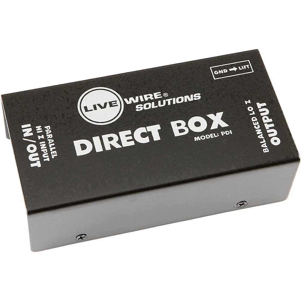Livewire PDI Double Shielded Heavy Duty Passive Direct Box