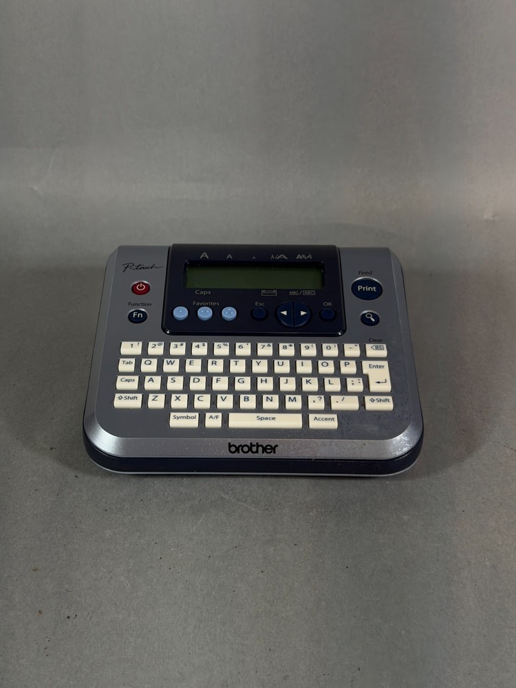 Brother P-touch PT-1280 Electronic Label Maker - Tested & Working No Cable