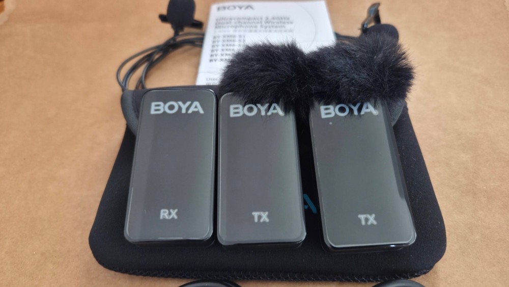 Wireless Lavalier Microphone System BY-XM6 S2 2.4Ghz Wireless