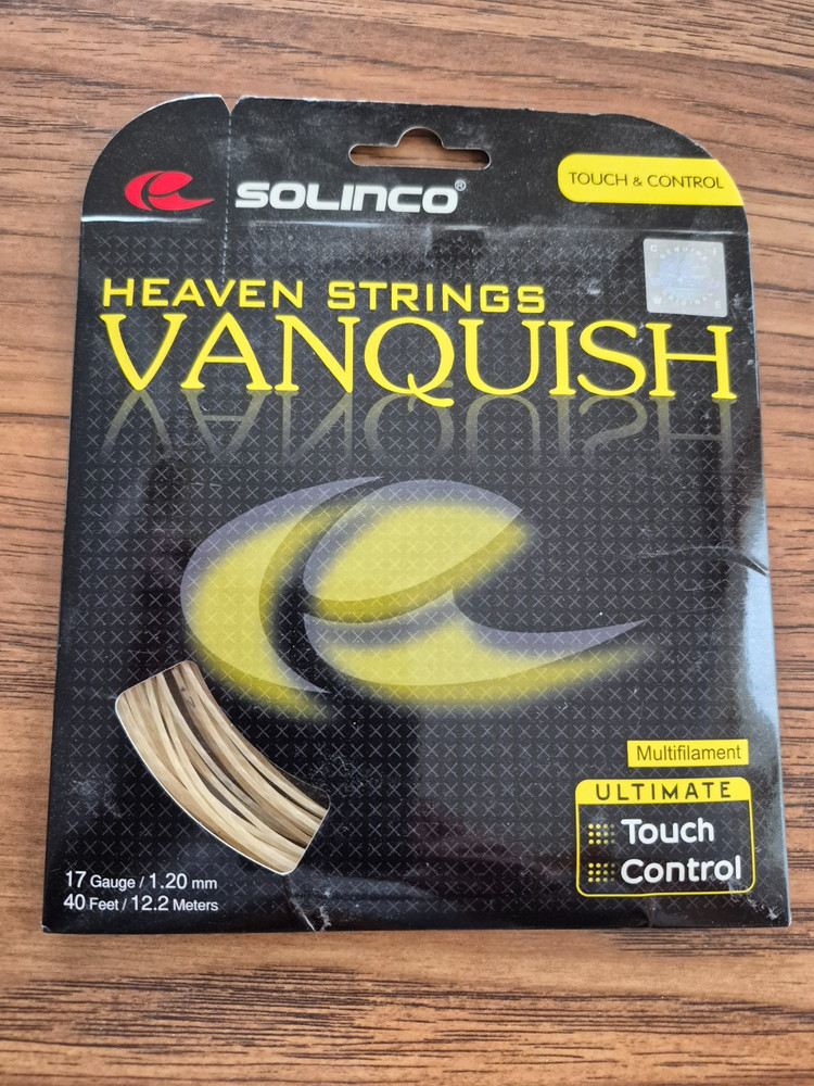 2 sets Solinco Vanquish Tennis String 40ft (12.2m)