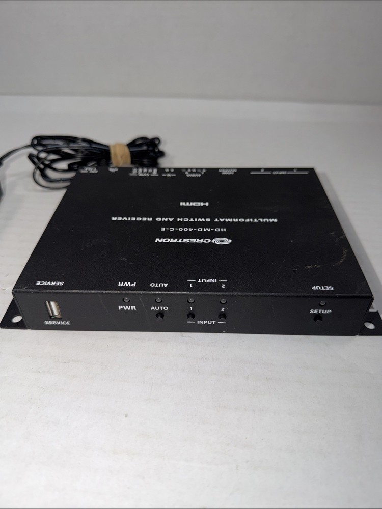 CRESTRON MULTIFORMAT SWITCH AND RECEIVER HD-MD-400-C-E