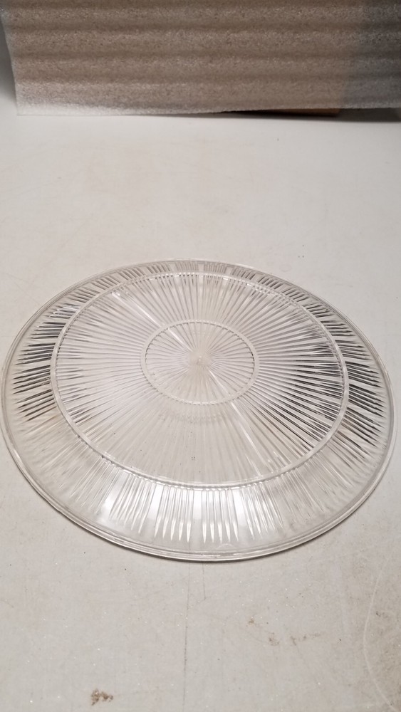 12" Diameter Plastic Platter (M)