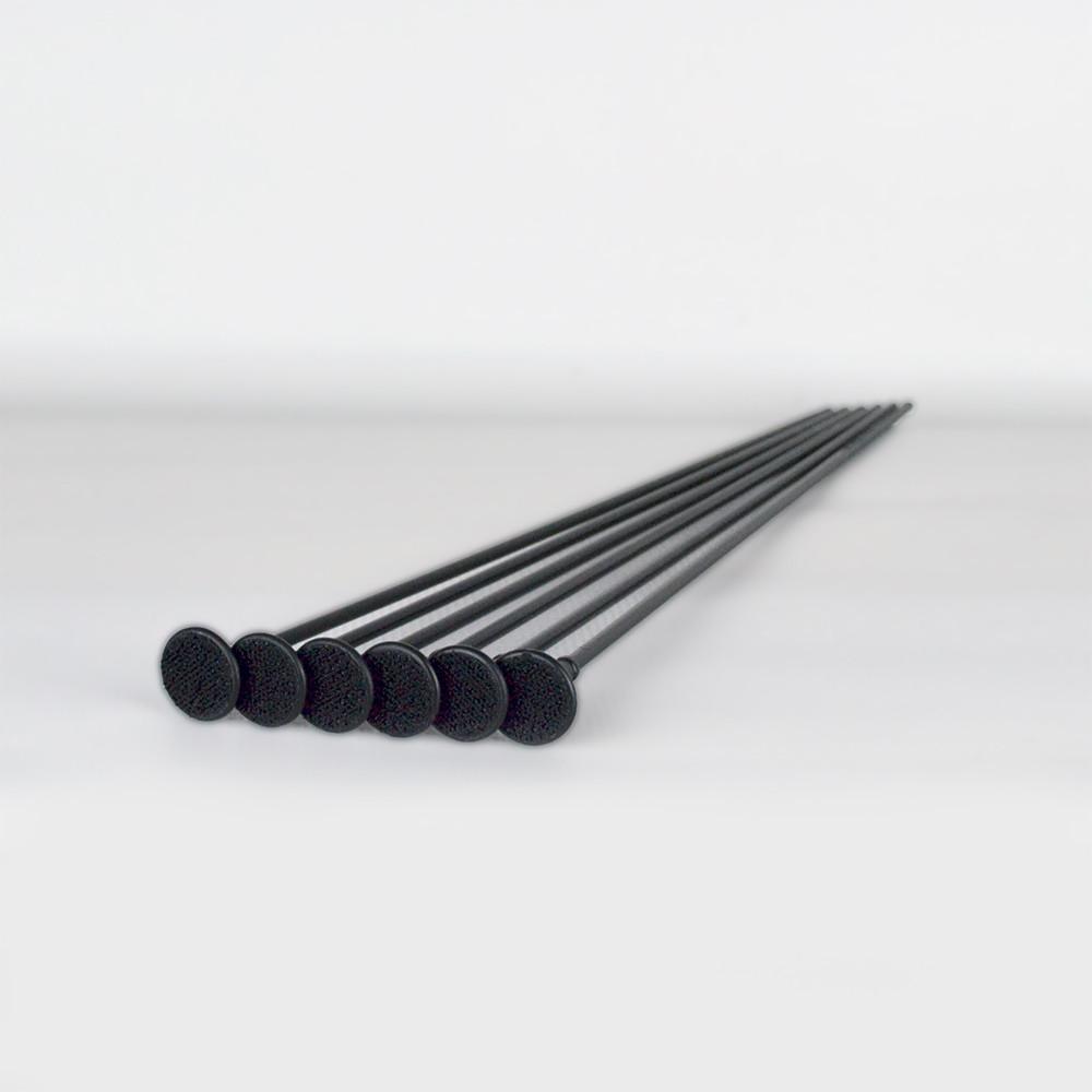 Gun Storage Solutions Pack of 6 Rifle Rods Add-On Kit (No Shelf Liner)