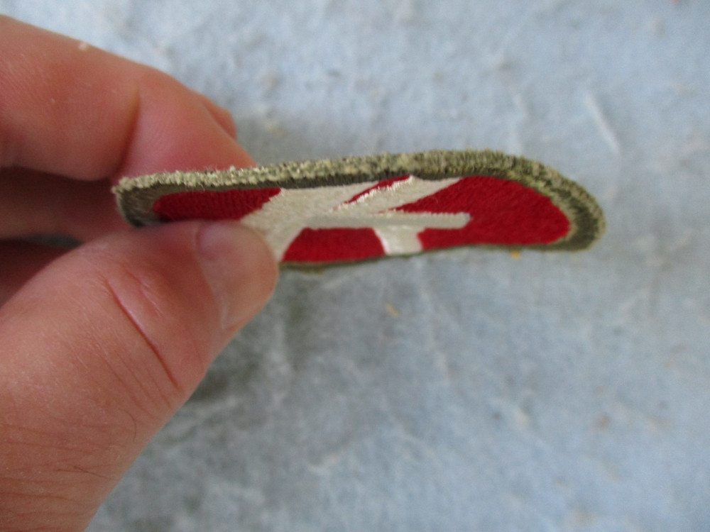 WWII US Army Patch 84th Division Rail Splitters Europe WW2
