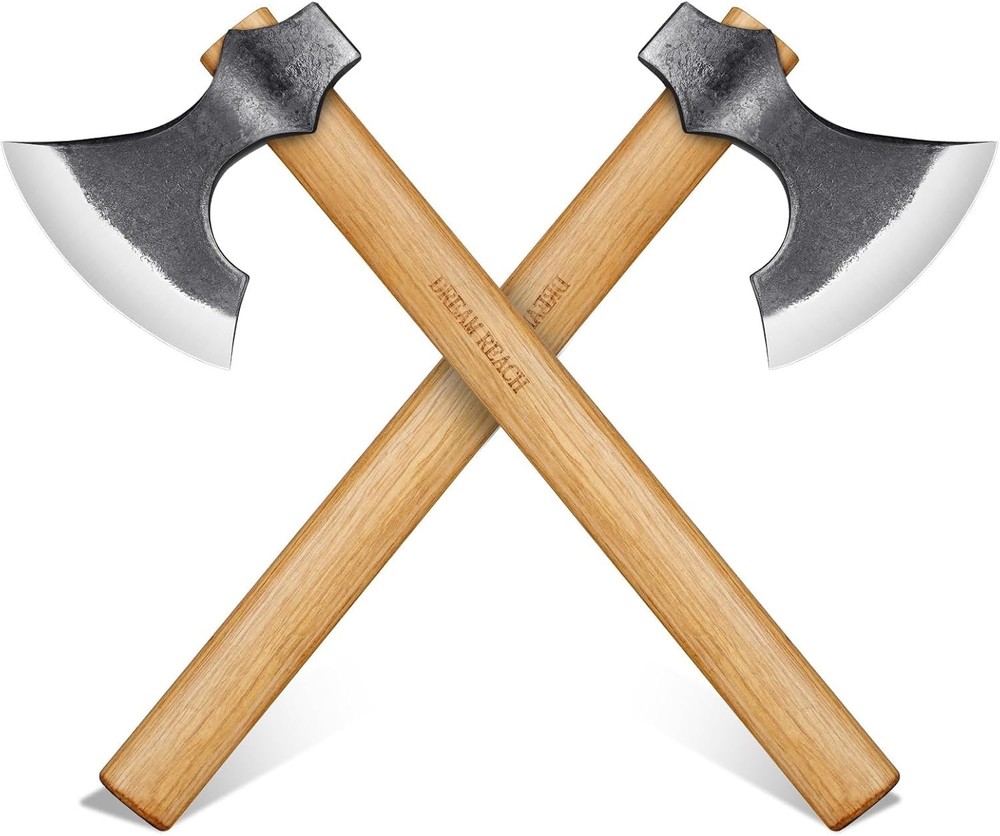Dream Reach Throwing Hatchets 2 Pack Professional 16" Throwing Tomahawk Axe