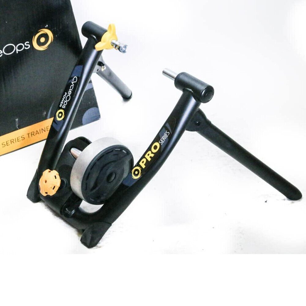 CycleOps PowerBeam Pro Pre-Assembled Bluetooth Electronic Smart Trainer, Black