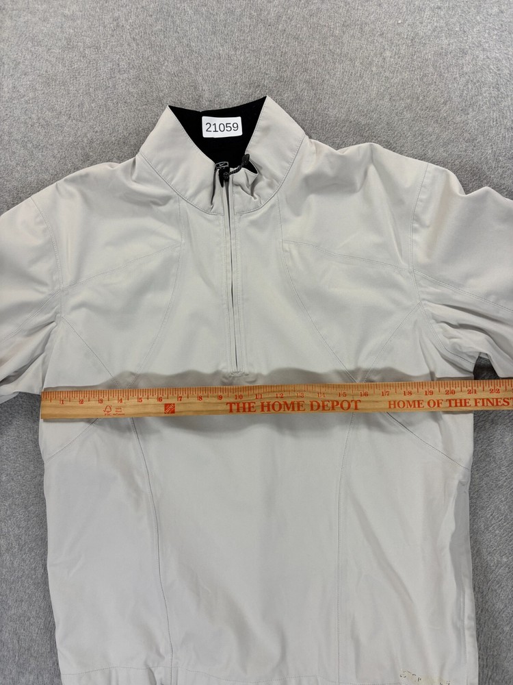 Nike Storm Fit 1/2 Zip Golf Pullover Jacket (Men's Medium) Tan