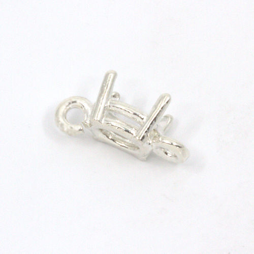 Oval Double Dangle Pre-notched Dangle Mounting