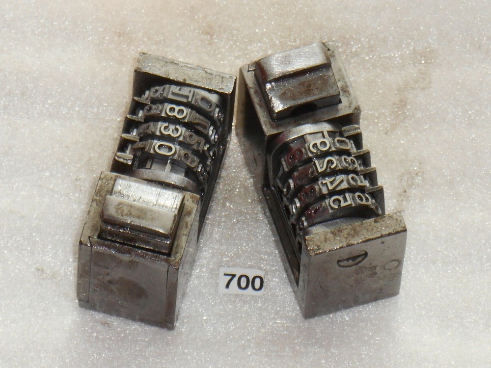 WMA| Reverse letterpress numbering machine | 700