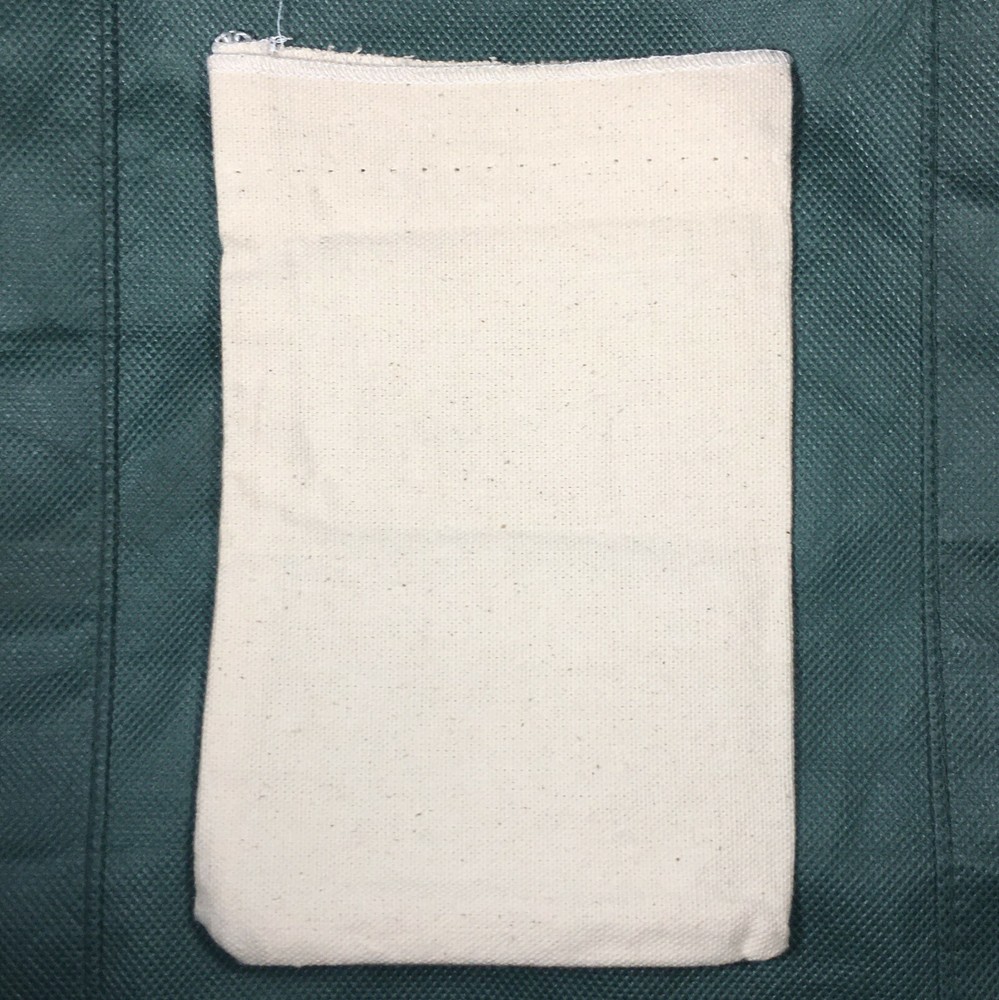 U.S. Mint Canvas Cloth Bag - Official - Quarters $25 - 5"x8" - *Empty*