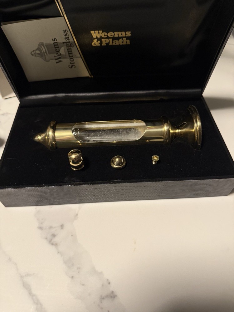 Weems & Plath Stormglass New In Box