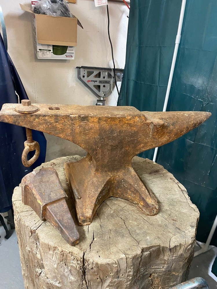 vintage anvil blacksmith antique early 1900’s
