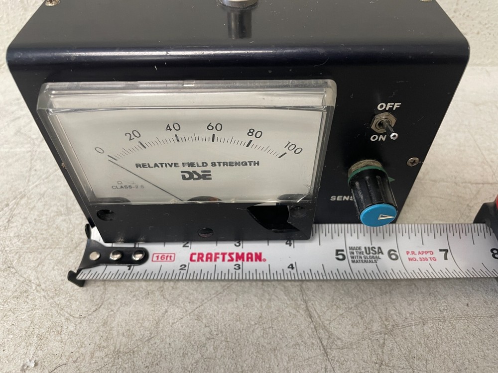 Vintage Relative Field Strength Meter DSE Sensitivity Tuning Tool