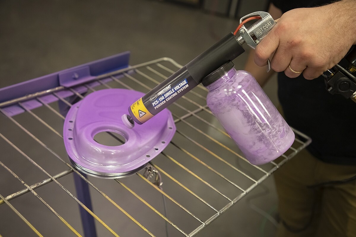 Hotcoat PCS-250 Economical Dual Voltage Powder Coating Gun Standard 120v 60 Hz