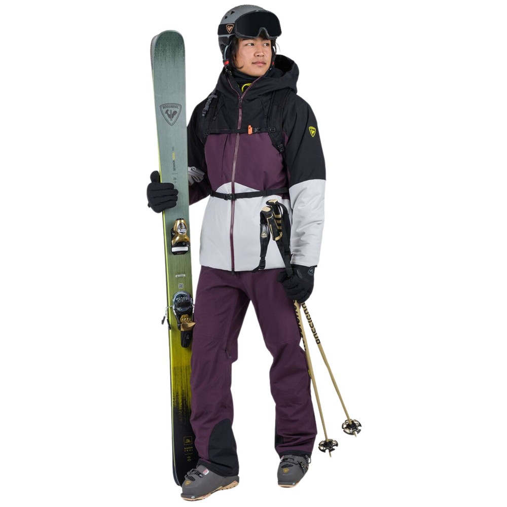 Rossignol Corbet's Men's Winter Jacket, Mulberry, Medium