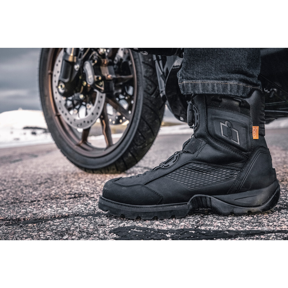 Icon Stormhawk Boots - Black | US 8