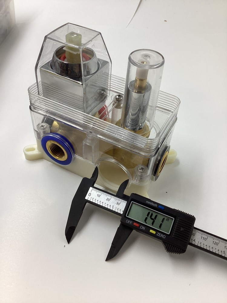 Shower Embedded Box Wall Mount Dual Function Hot & Cold Valve Control