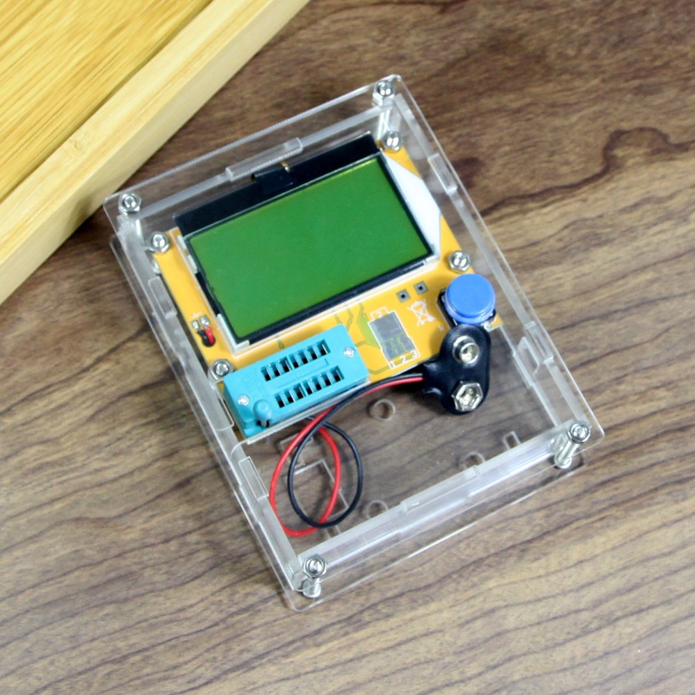 LCR-T4 Component Tester Transistor Diode Capacitor Resistor Inductor LCD Meter