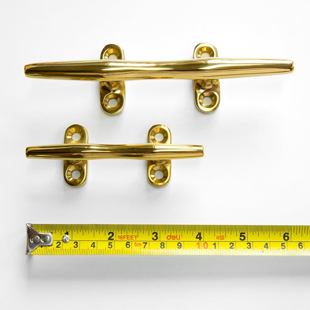 4" Boat Dock Cleats Stainless Steel Marine & Cabinet Handle – Heavy Duty 316 ...