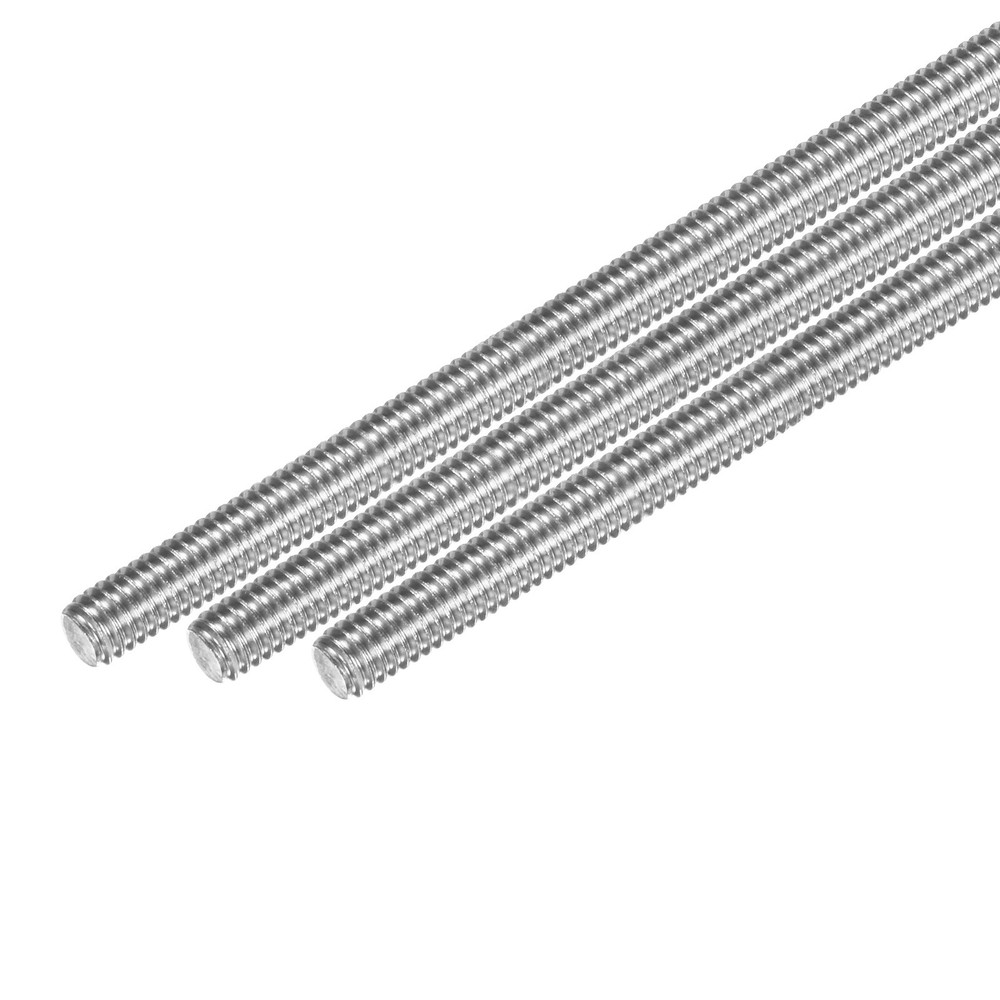 12-Pack Fully Threaded Rod, M4x75mm Stainless Steel Right Hand Thread Bar Studs