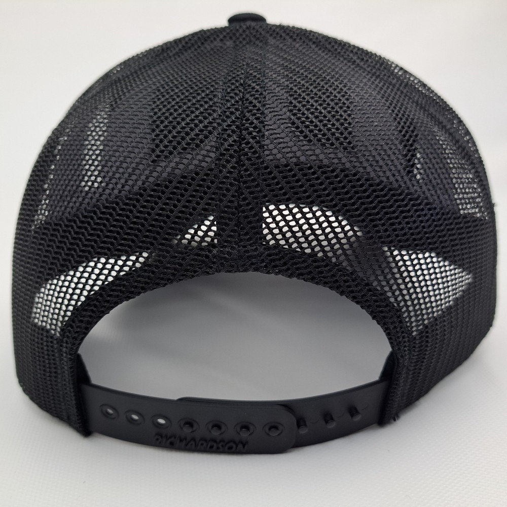 23xi Racing Baseball Cap Hat Richardson 112 Black Offset Embroidered