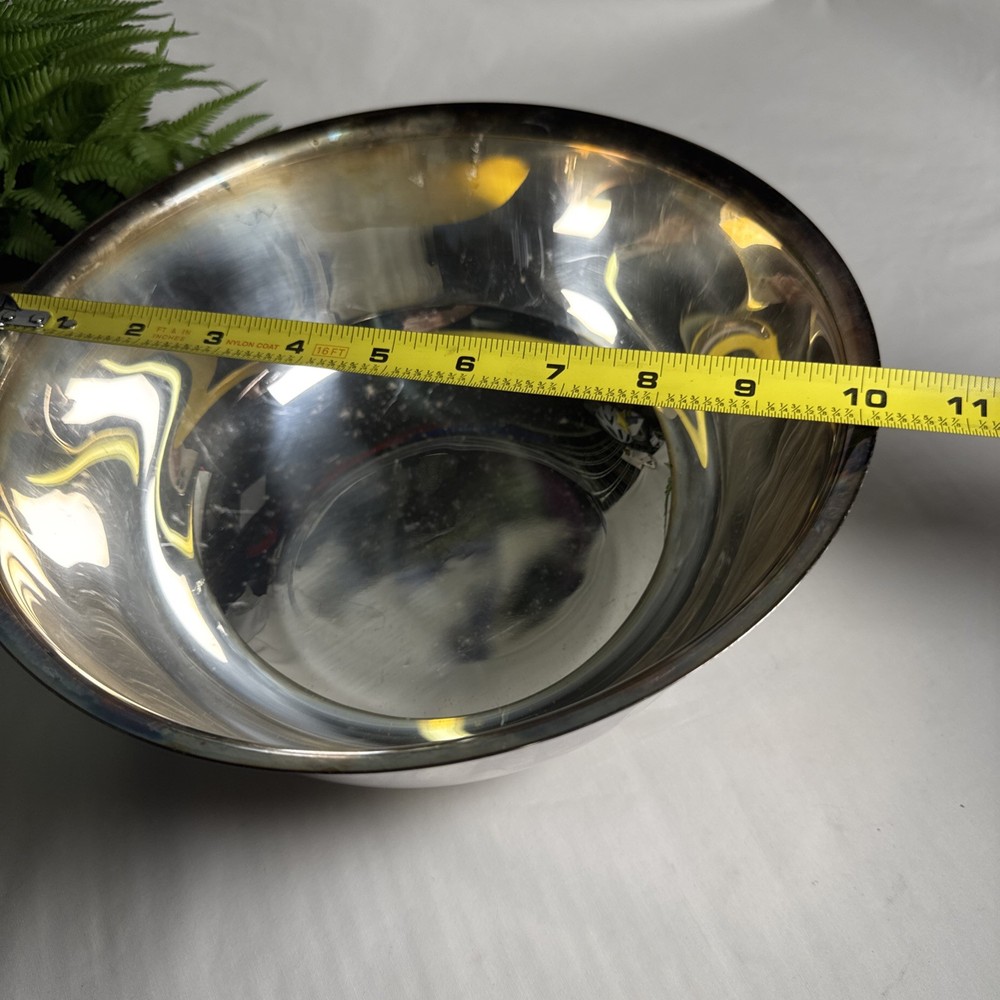 Vintage GORHAM Silverplate Silver 10”Bowl Serving Dish