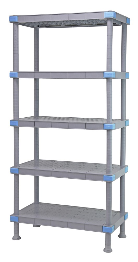 Quantum QP243086SS-5 All Plastic Shelving Unit