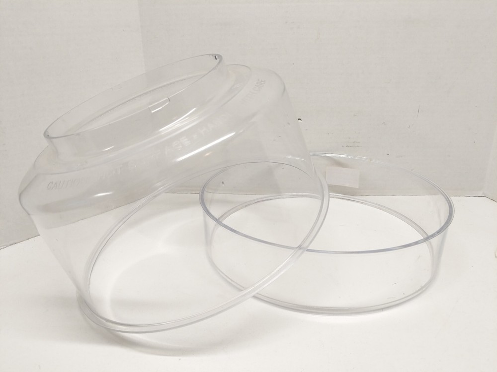 Nuwave Pro Infrared Oven Replacement Dome Clear Cover W/ Extender Universal
