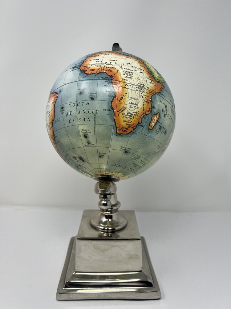 School Globe World Map Earth Rotating Educational Desktop Tabletop Gift