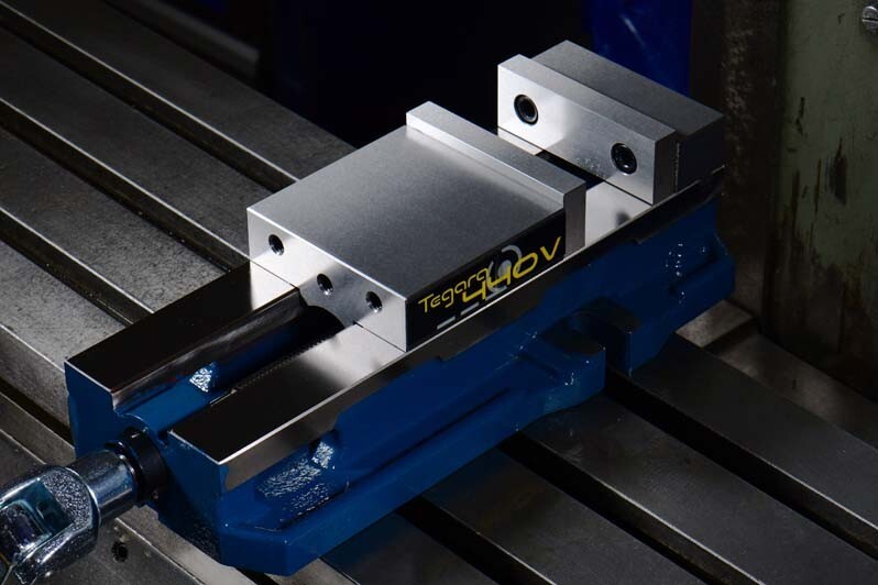 Tegara 4" 440V CNC Milling Machine Vise 0.0004" 6500lbs Clamp Force R[