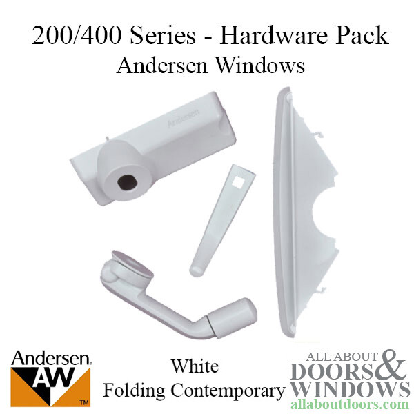 Andersen Casement Window 200 or 400 Series Hardware Pack Folding Handle Operator