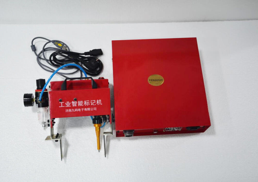 Pneumatic Dot Peen Marking Machine Chassis Number VIN Code Marking 100*20mm